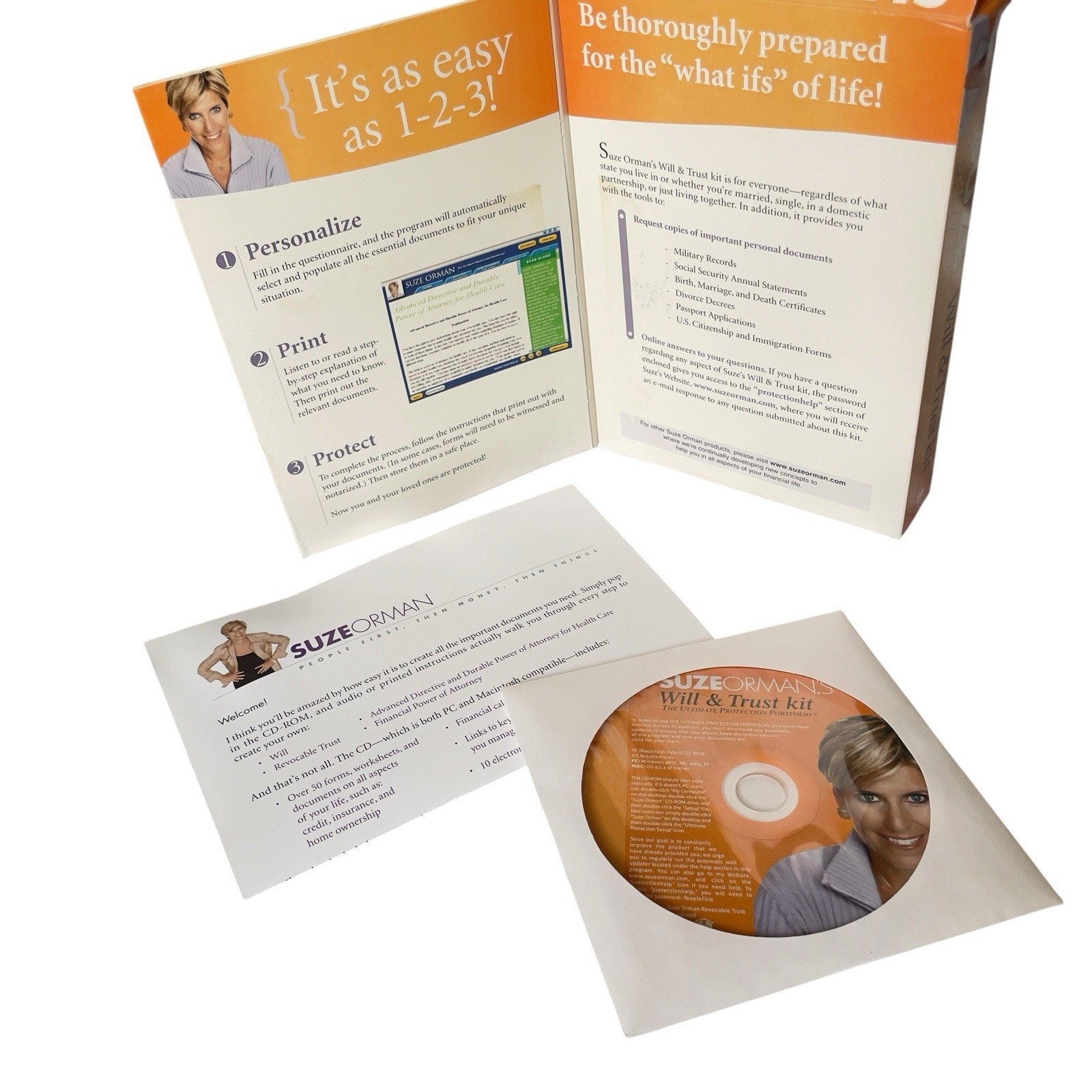 Suze Orman’s Will & Trust Kit Ultimate Protection Portfolio Kit For Mac & PC