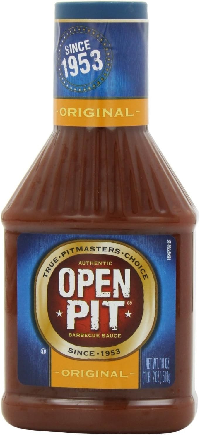Open Pit Barbecue Sauce Original 18 Oz – 4 Pack – 18 fl oz (Pack of 4)