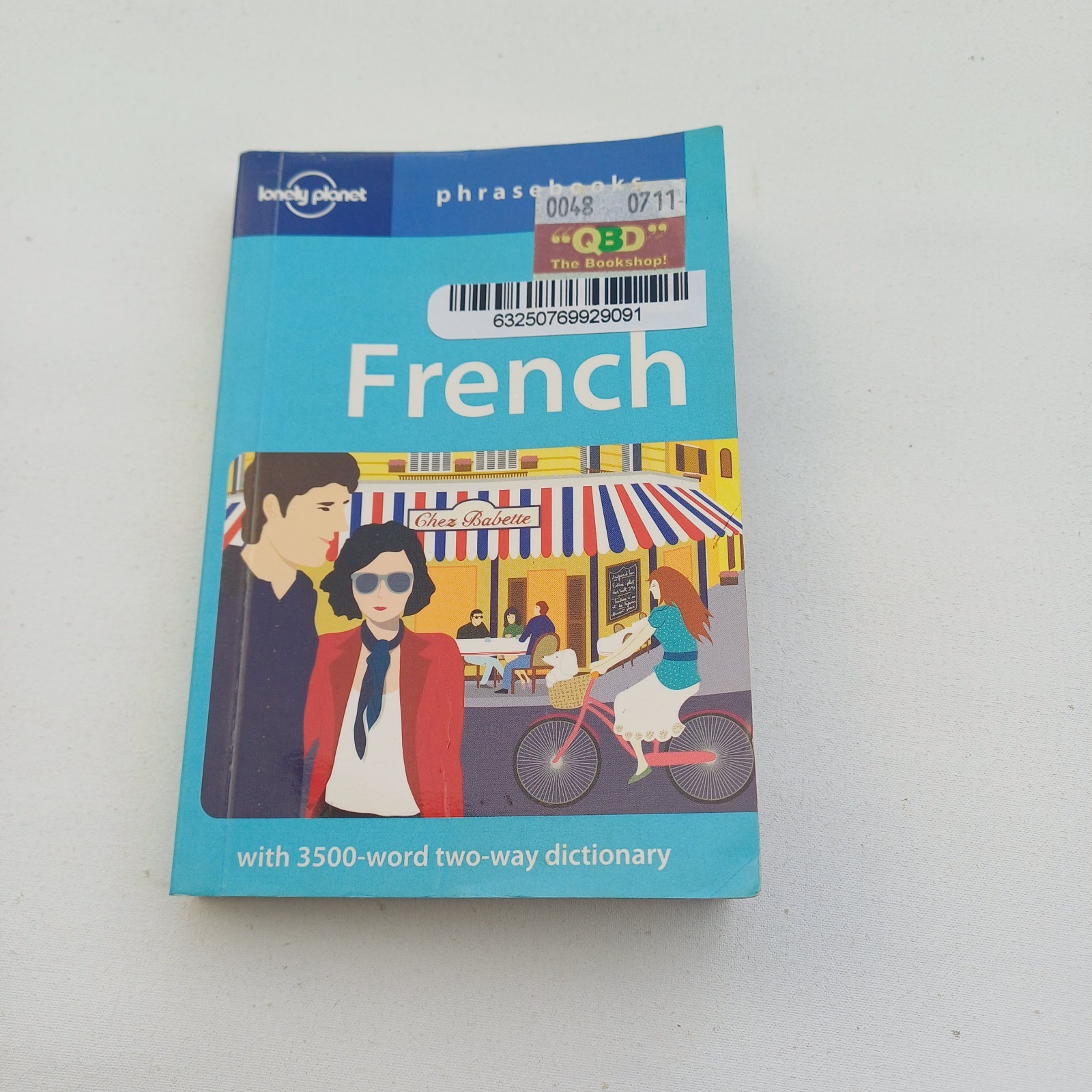 Lonely Planet French Phrasebook & Dictionary 4th Ed 2011 Palm Sized 140mm x 95mm