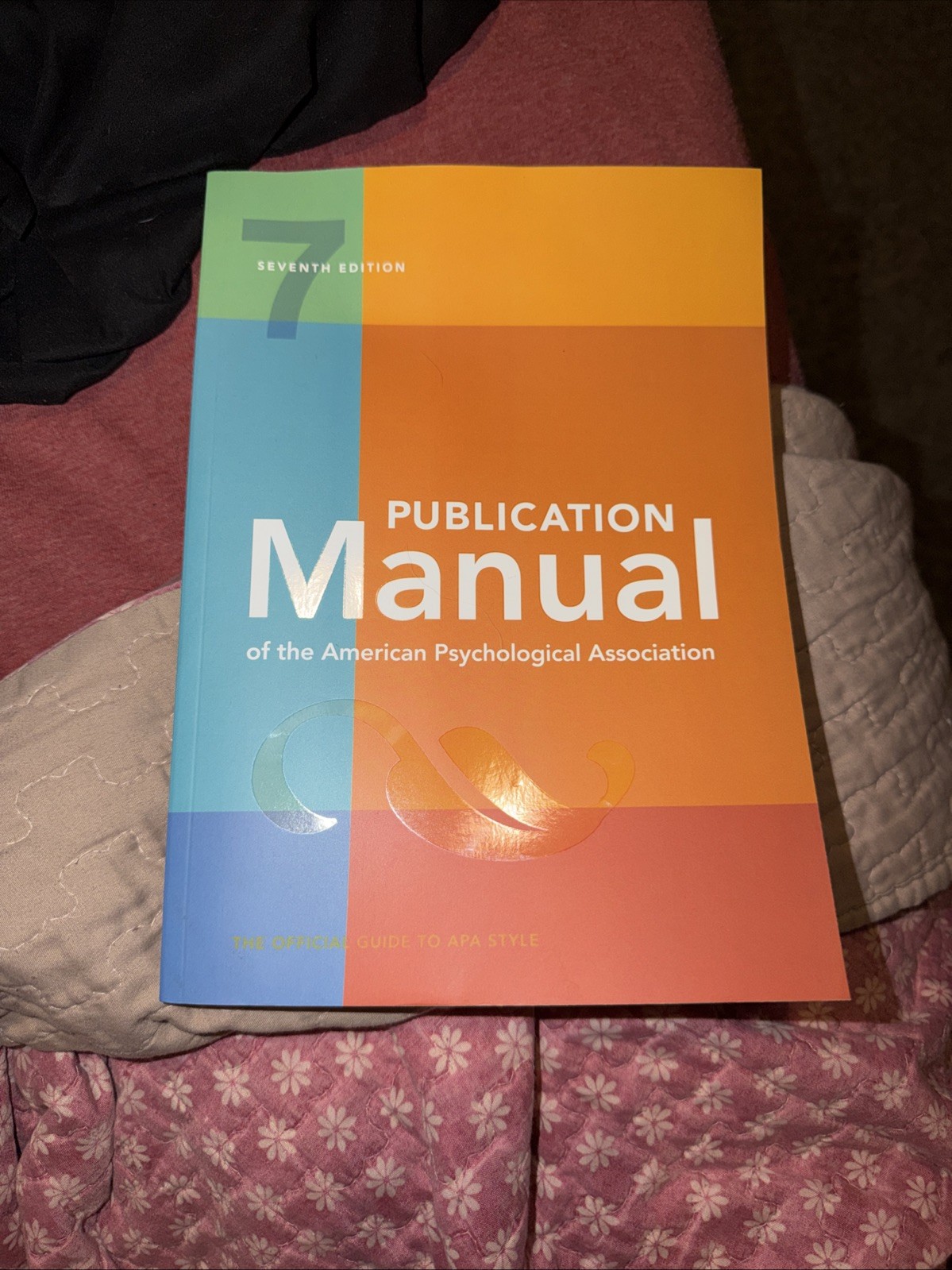Publication Manual 7th Edition of the American Psychological Association