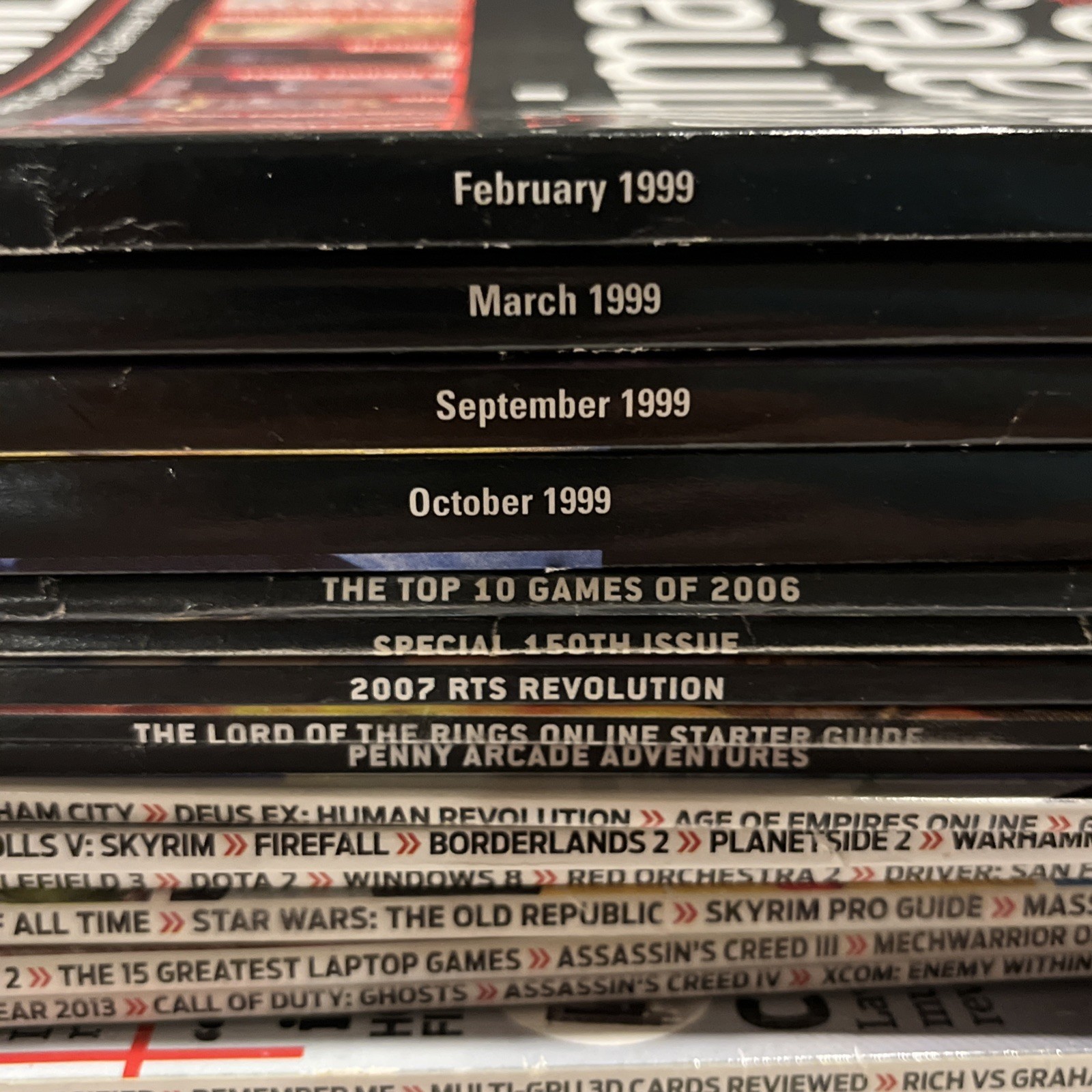 PC Gamer Magazine Lot of 29 Magazines Multi Years 99-2020 See Pics