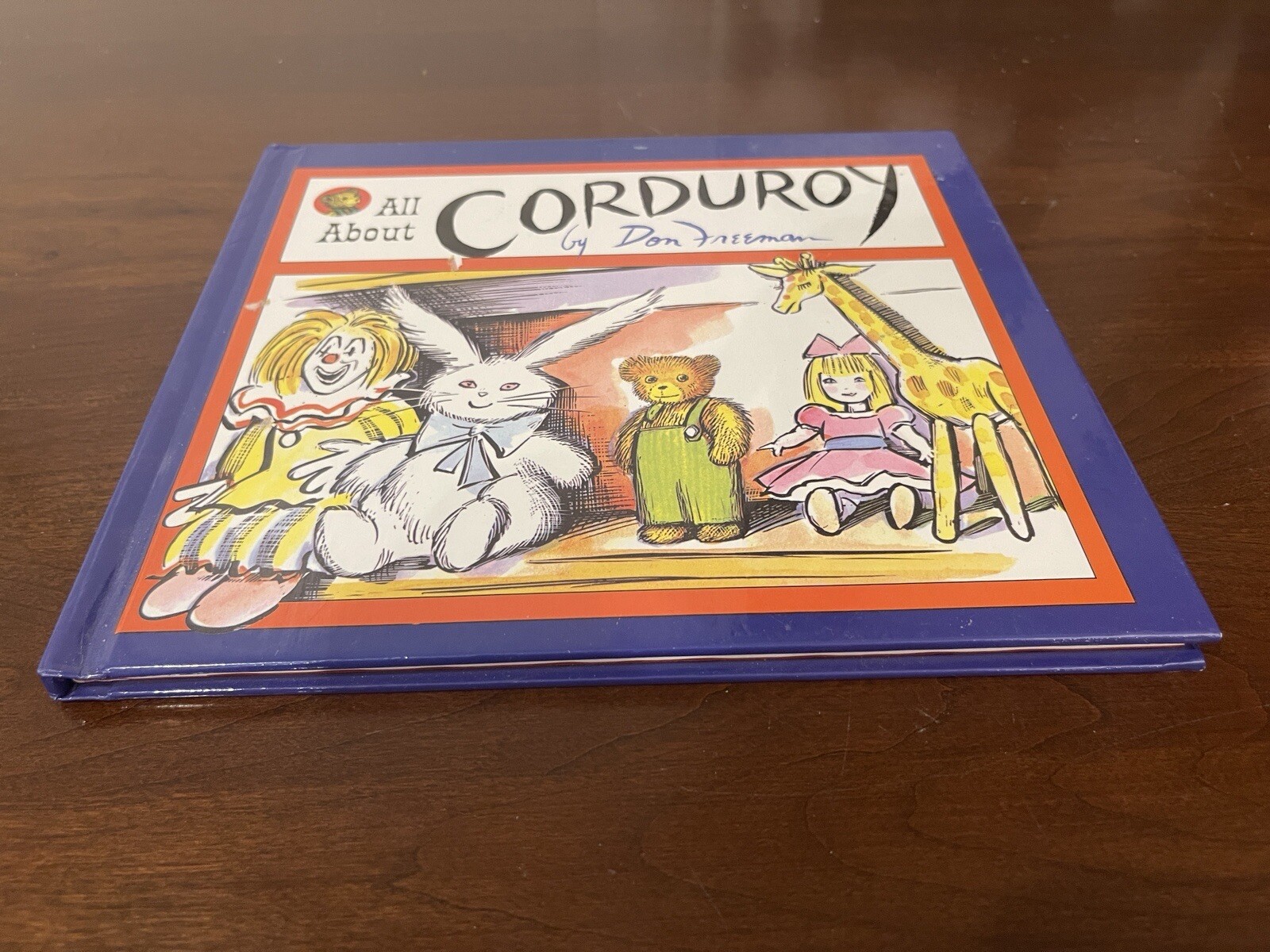 Don Freeman All About Corduroy 2 Stories in 1 Book Hardcover 8.25 x 9.25 In