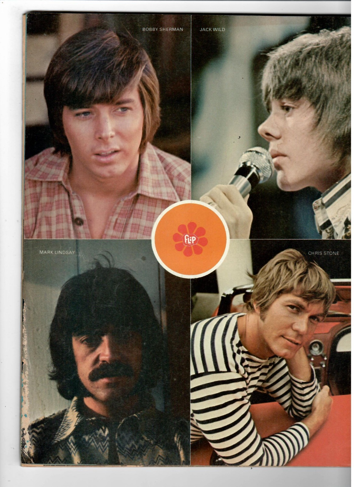 FLIP TEEN Magazine Mar. 1971 David Cassidy, Bobby Sherman, Jackson Five, More
