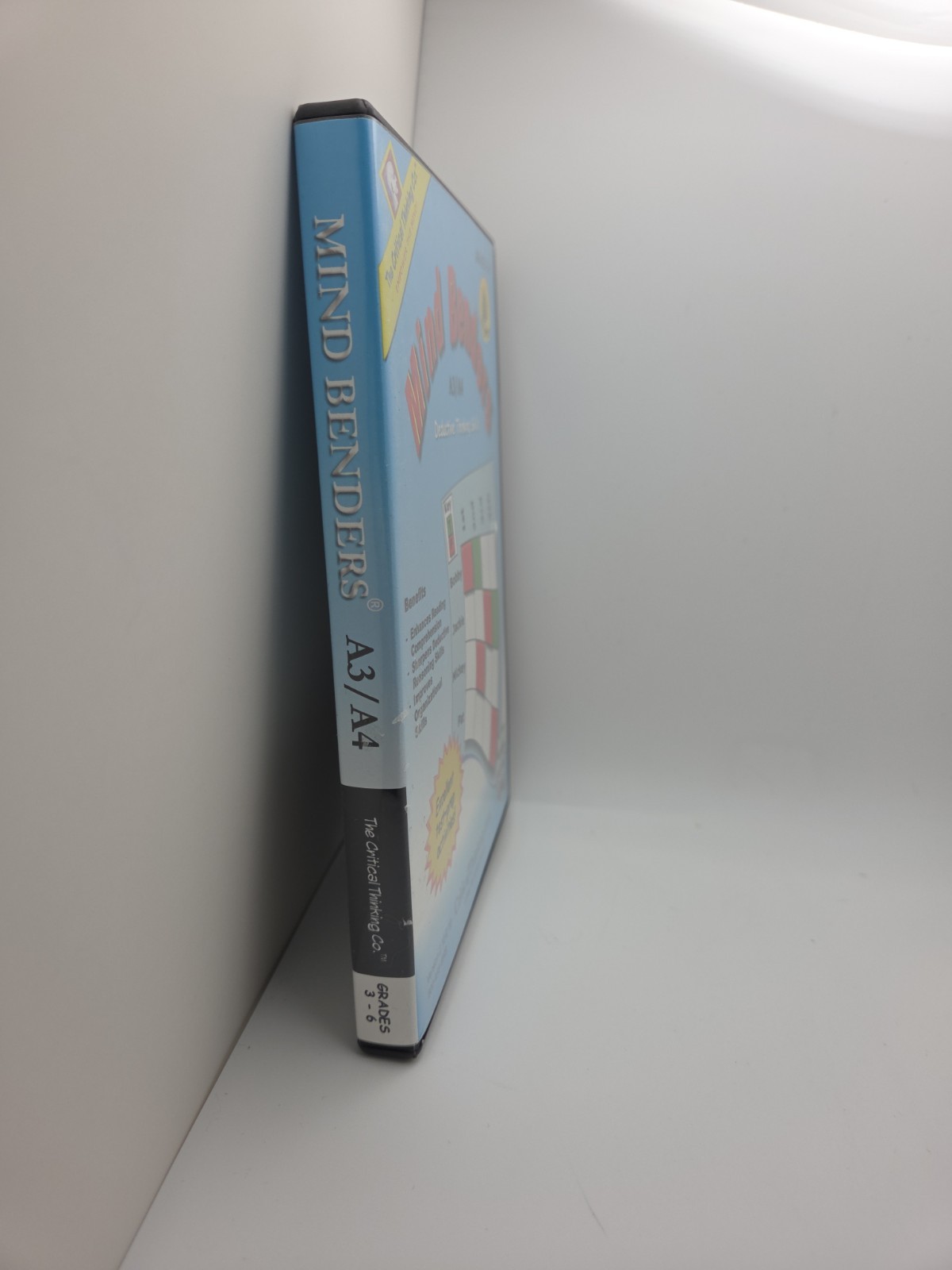 Mind Benders A1 A2 CD-ROM Critical Thinking Co PC Homeschool Bin B