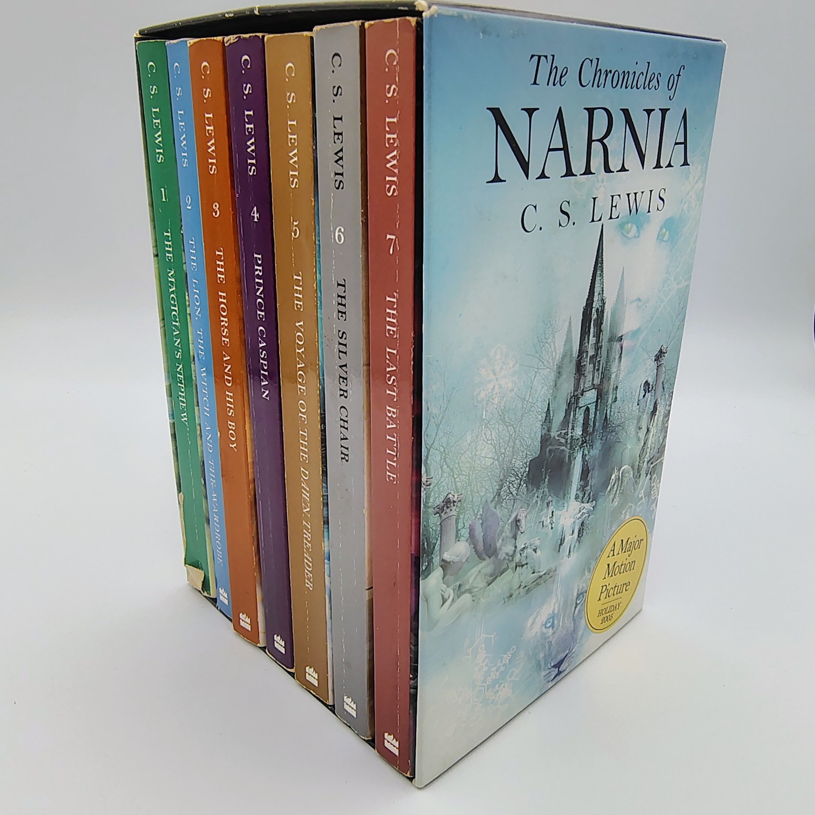 C. S. Lewis The Chronicles of Narnia 7-Box Set Paperback Harper Collins