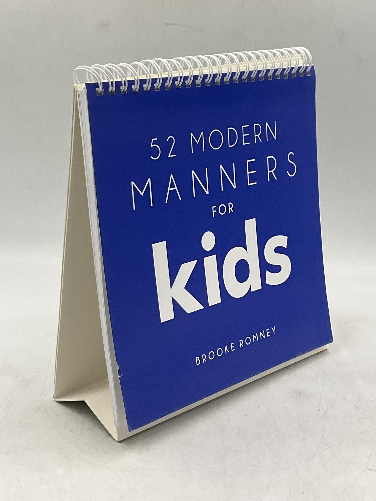 52 Modern Manners For Kids Brooke Romney 2023 Paperback Ring-Wire Bound