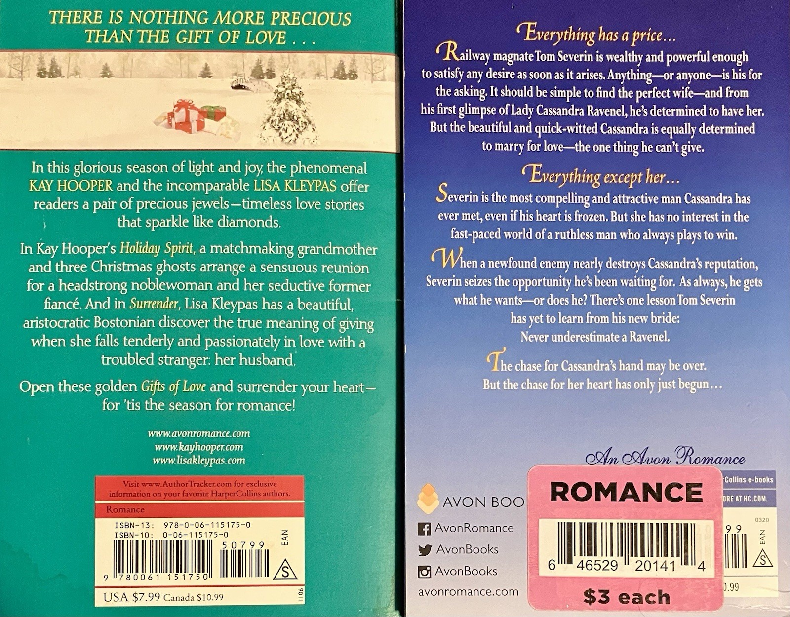 (7 pb) ALL by author LISA KLEYPAS Historical romance