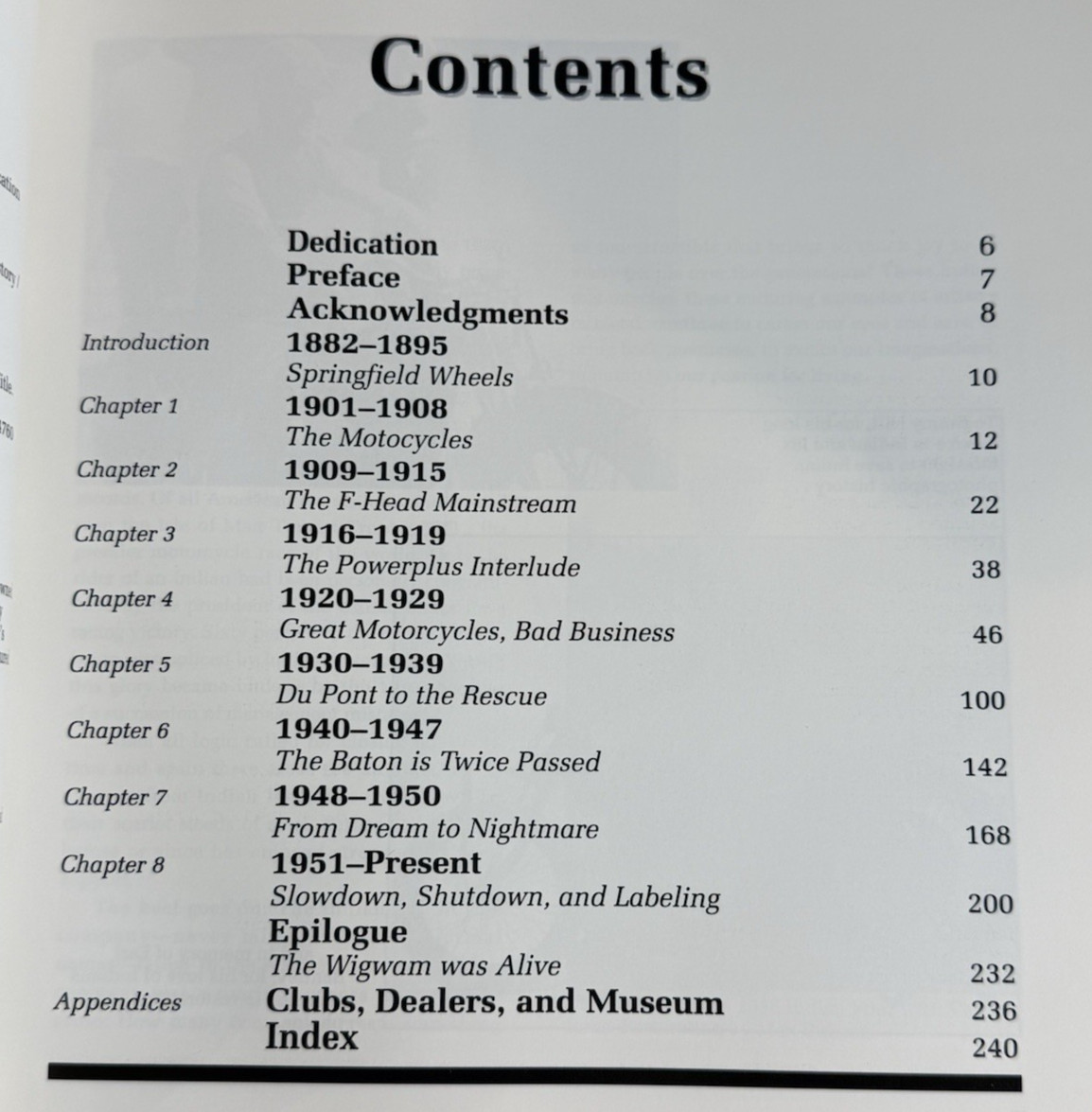 Indian Motorcycle: Photographic History by Jerry Hatfield – 1993 TPB, Motorbooks