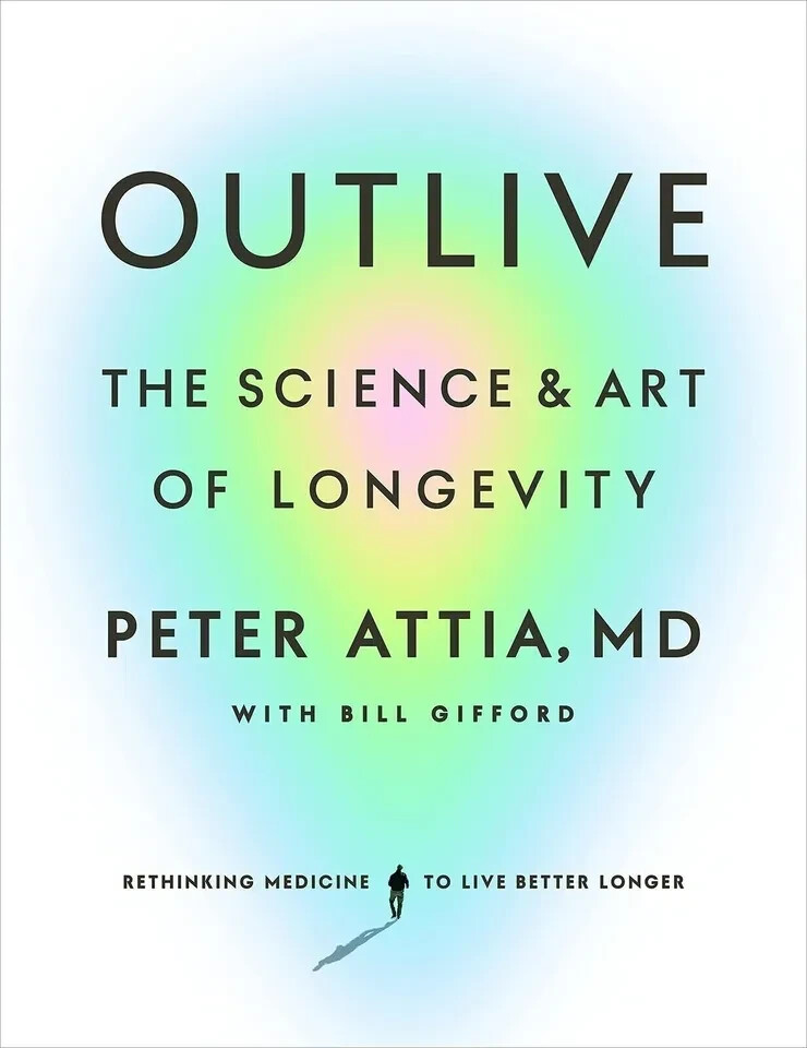 Outlive (Hardcover) : The Science and Art of Longevity by Peter Attia…..