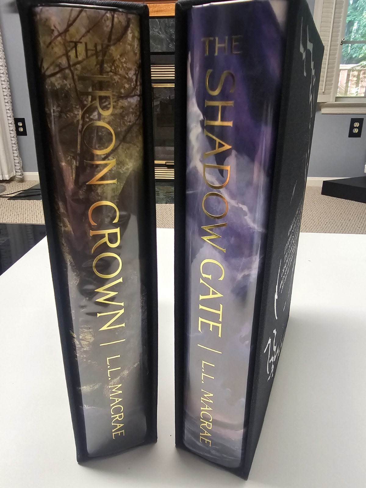 Broken Binding The Iron Crown Dragon Spirits SIGNED Shadow Gate L. L. Macrae