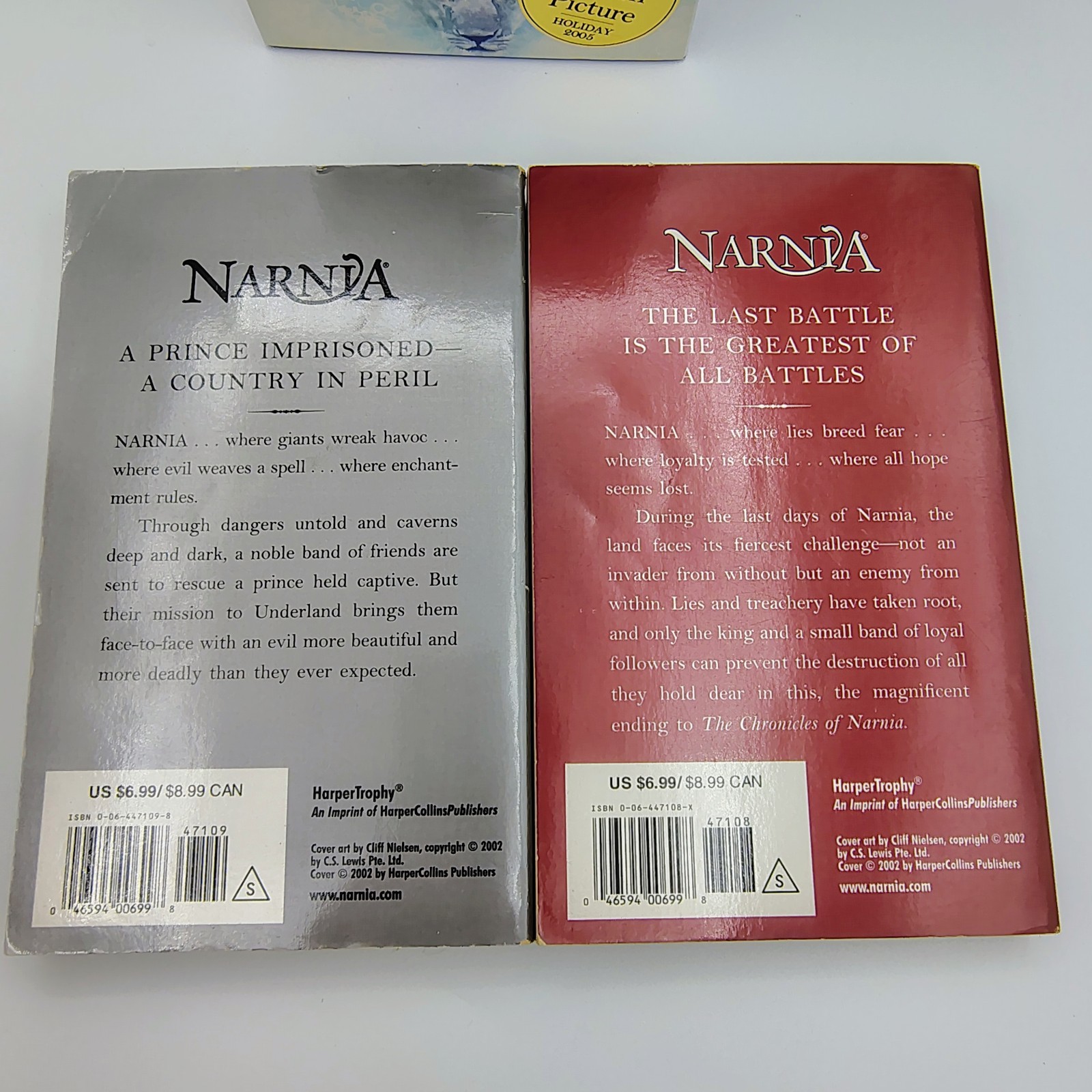 C. S. Lewis The Chronicles of Narnia 7-Box Set Paperback Harper Collins