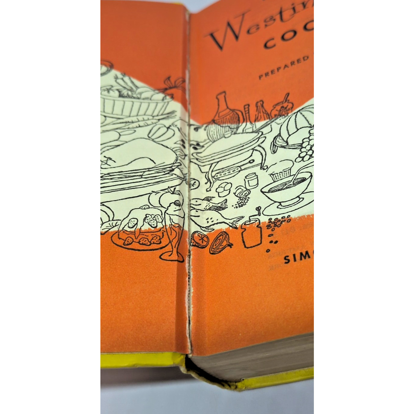 1954 Westinghouse Cook Book First Printing Betty Furness READ Cover Wear
