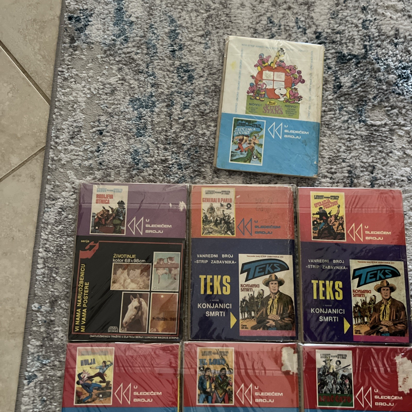 MISTER NO LUNOV MAGNUS STRIP LOT 10 KOMADA