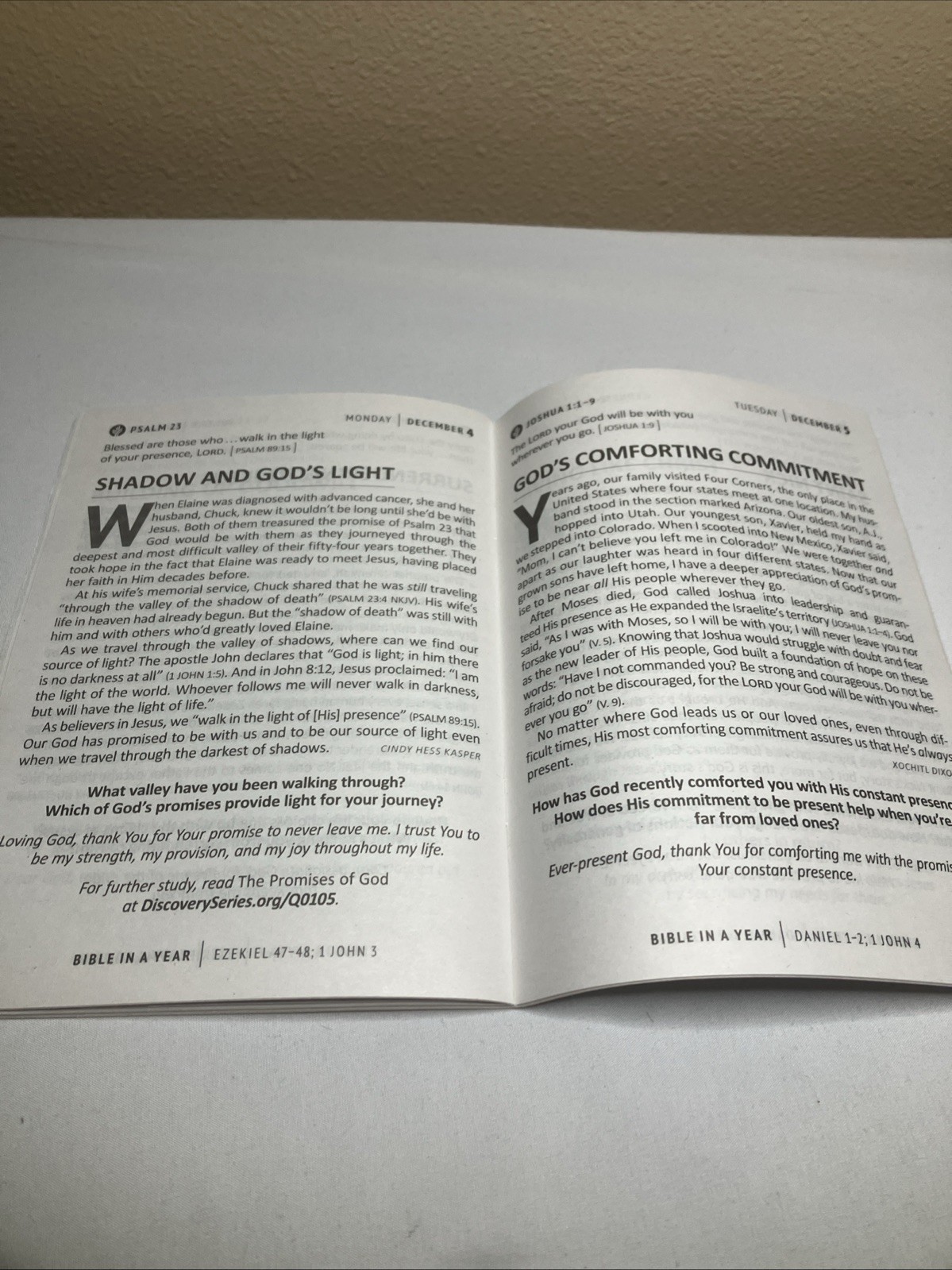 Our Daily Bread October/November/December 2023 Bible Devotional Vol. 68 #7, 8, 9
