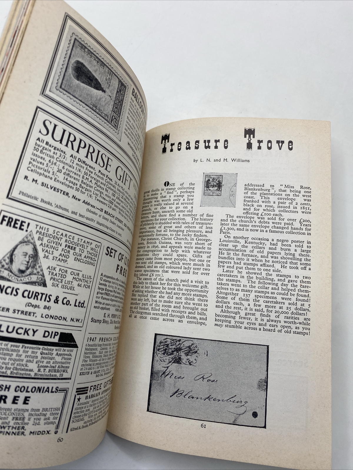 BOY’S OWN PAPER – DEC 1947 / Vol 70 no.3 – Vintage Articles, Features & Adverts