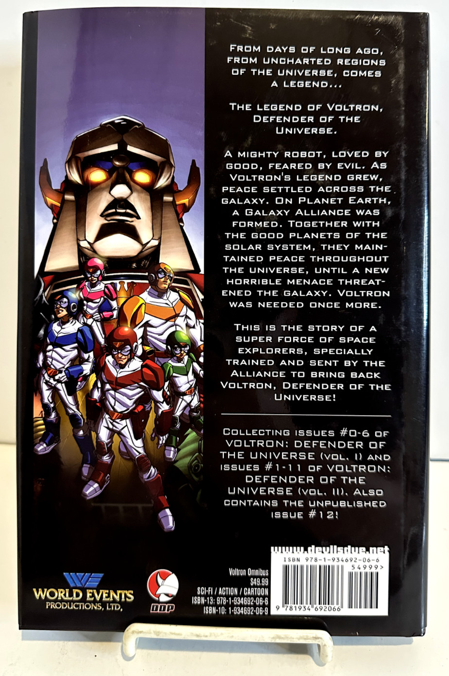 VOLTRON DEFENDER OF THE UNIVERSE OMNIBUS Dan Jolley Marie Croall Error Edition