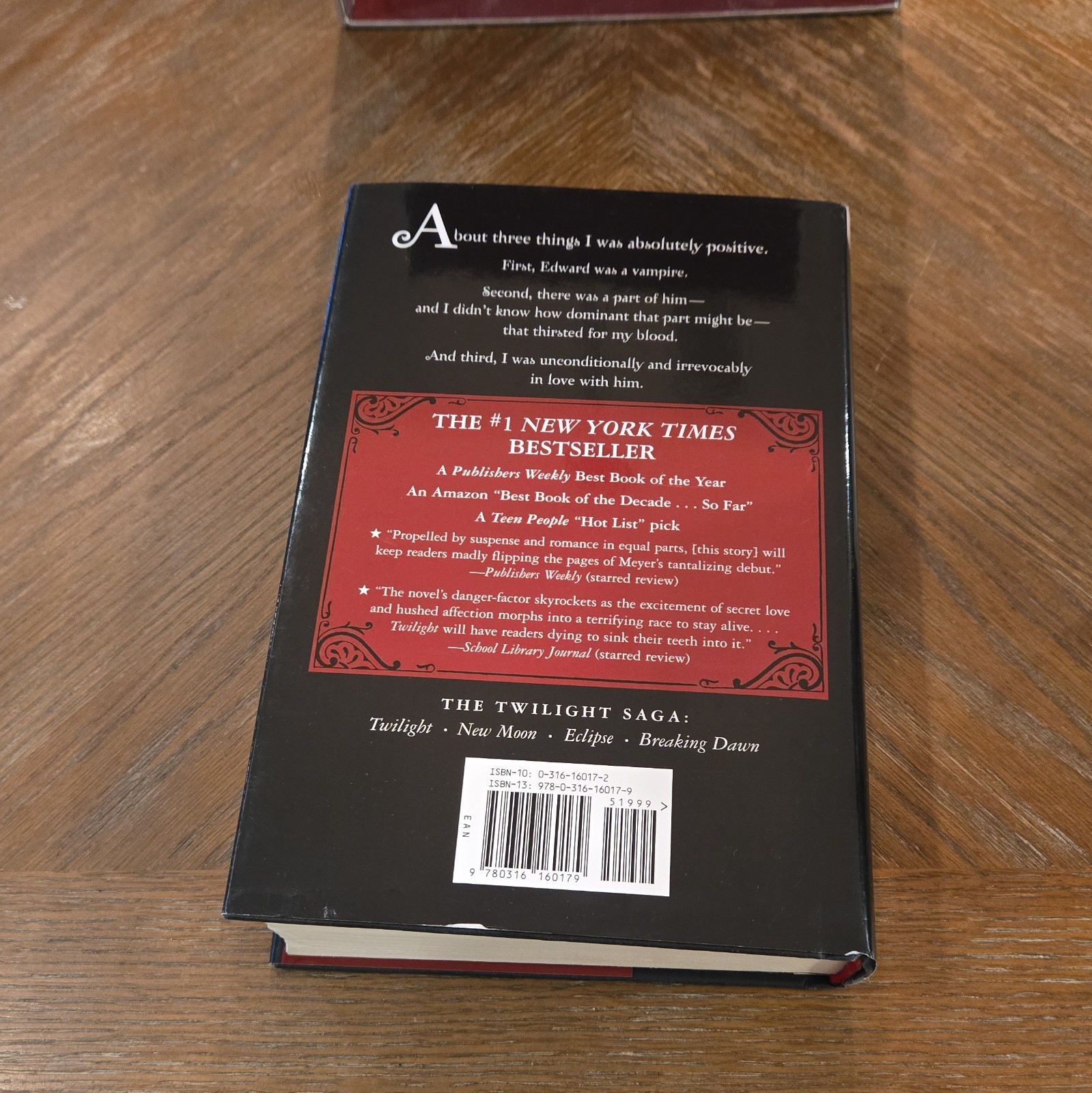 Twilight Hardcover 2005 First Edition by Stephenie Meyer