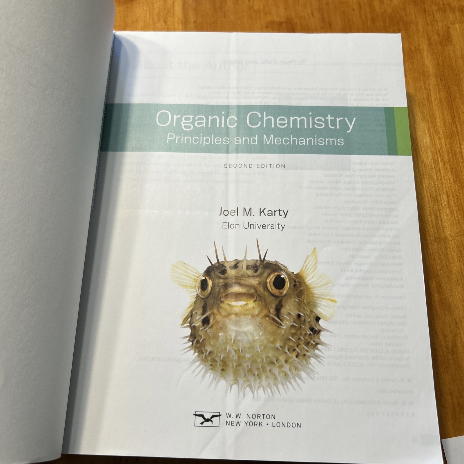Organic Chemistry : Principles and Mechanisms by Joel Karty (2018 2e)