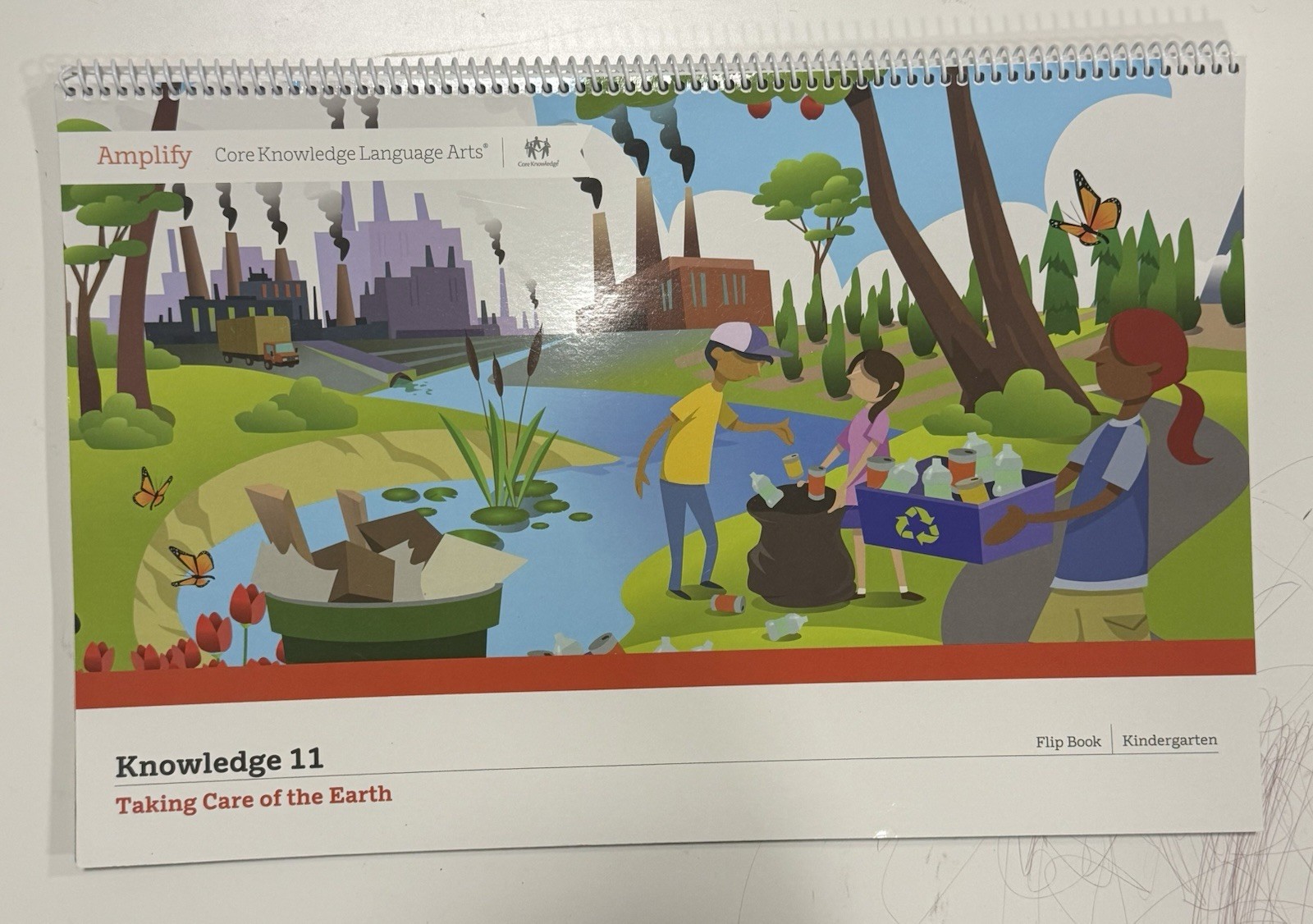 Amplify Core Knowledge Arts, Flip Book Kindergarten, 1-11