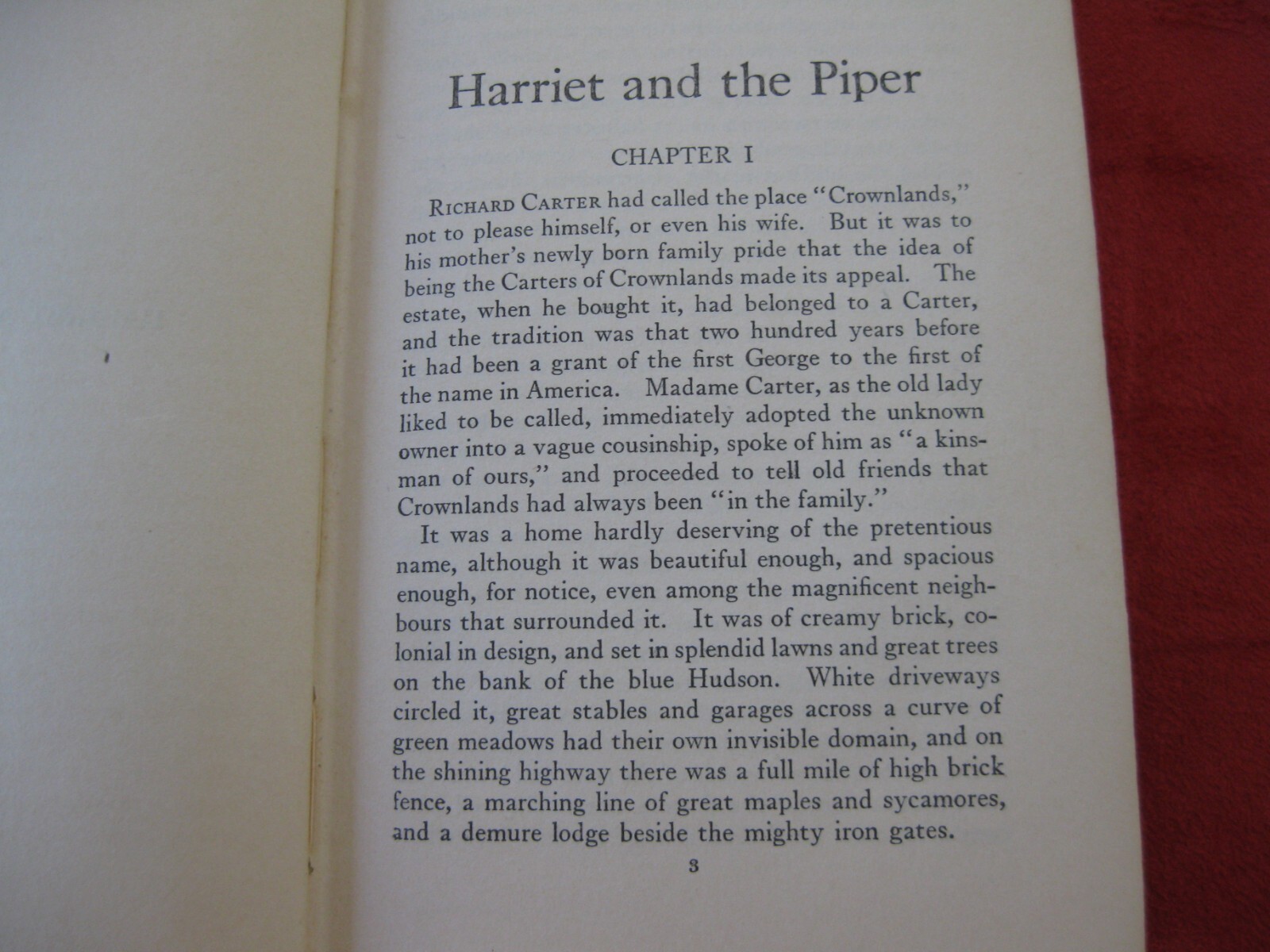 Harriet and the Piper by Kathleen Norris, Copyright 1920, 341 Pages