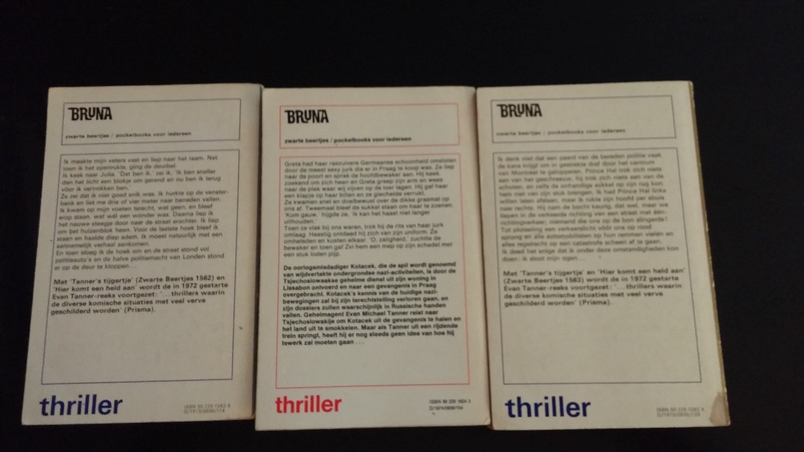 Three Dutch Paperbacks by Lawrence Block SC Dutch Editions