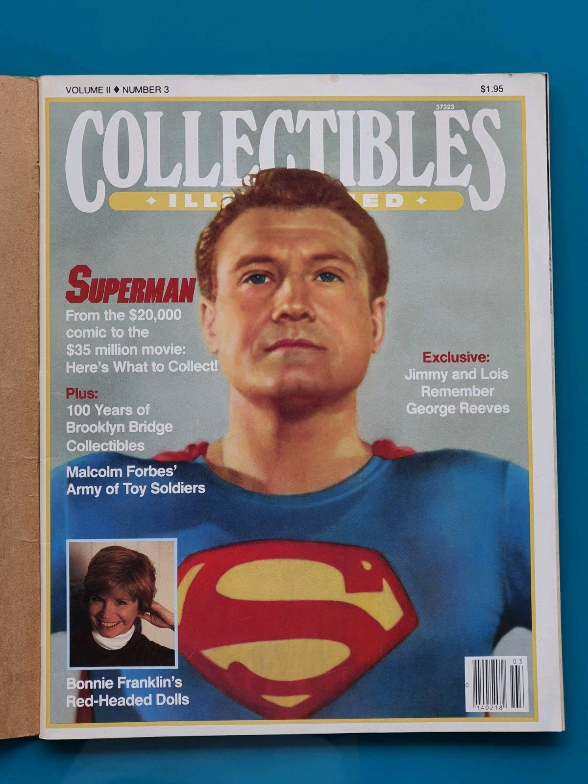 Collectibles Illustrated 1983 Superman George Reeves Christopher Reeve Amos Andy