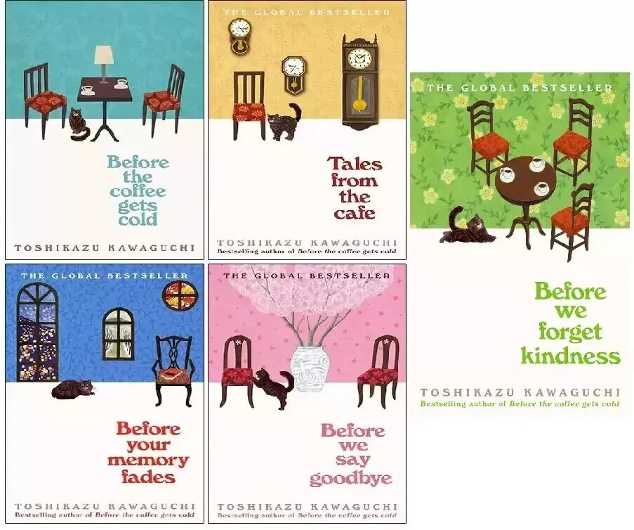 Before the Coffee Gets Cold Series 5 Books Collection Set, Paperback