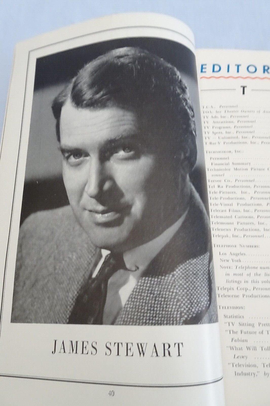 1954 THE FILM DAILY YEAR BOOK OF MOTION PICTURES 1280 PAGES Lots of Movie Photos