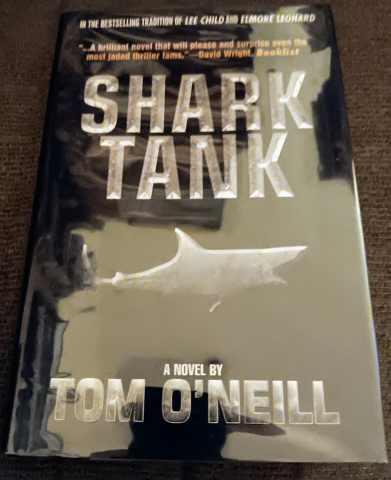 SIGNED, BRAND NEW, 1ST ED. w/Brodart Cover, Shark Tank by Tom O’Neill (2005, HC)