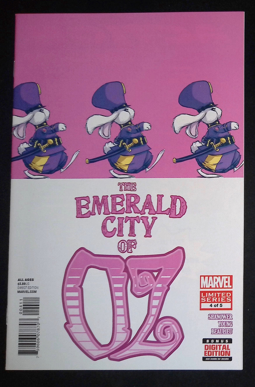 Emerald City Of Oz #4 Marvel Comics Skottie Young NM