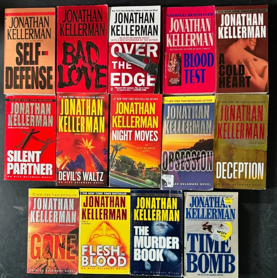 Alex Delaware Series by Jonathan Kellerman – Complete Set