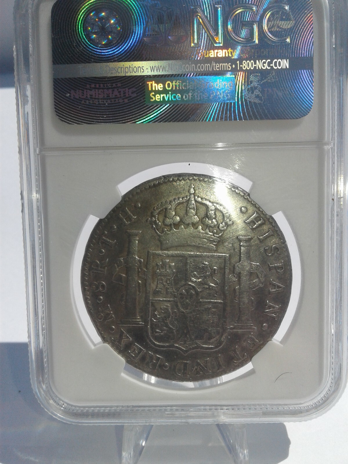 1804 8 Reales Mo TH Very Fine Details Mexico No Chopmarks G2U