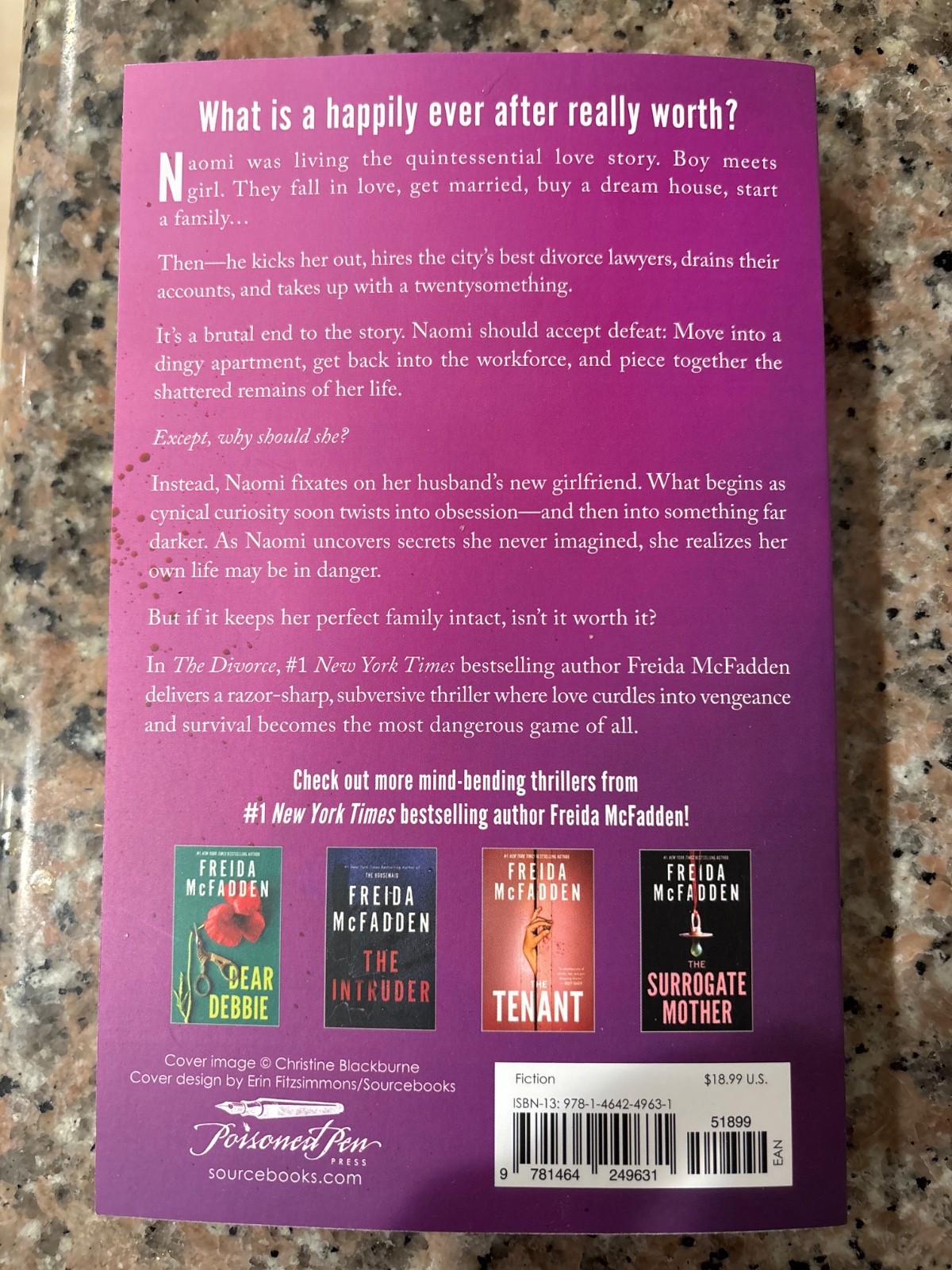 Divorce by Freida McFadden (2026, Trade Paperback)