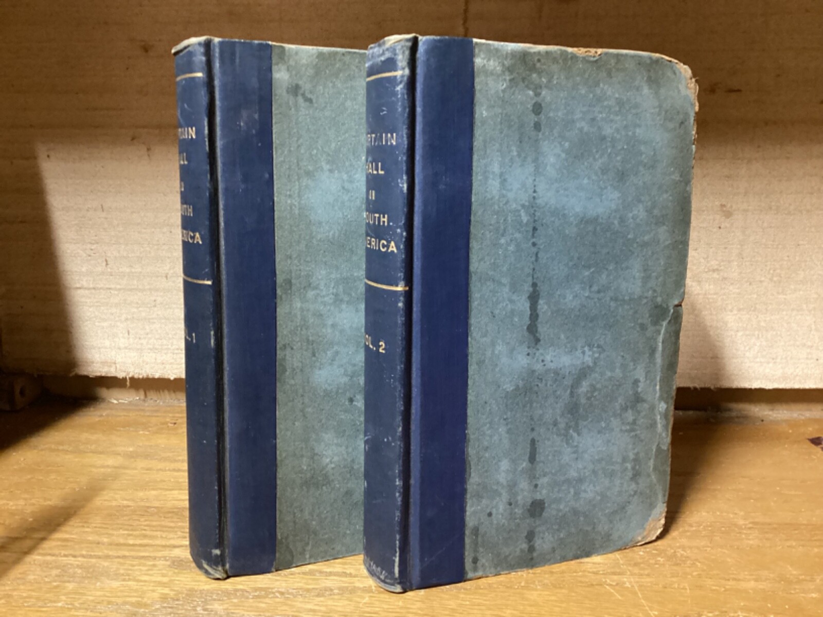 1825 2 Vols. Extracts From A Journal On The Coasts Of Chili Peru & Mexico – Hall