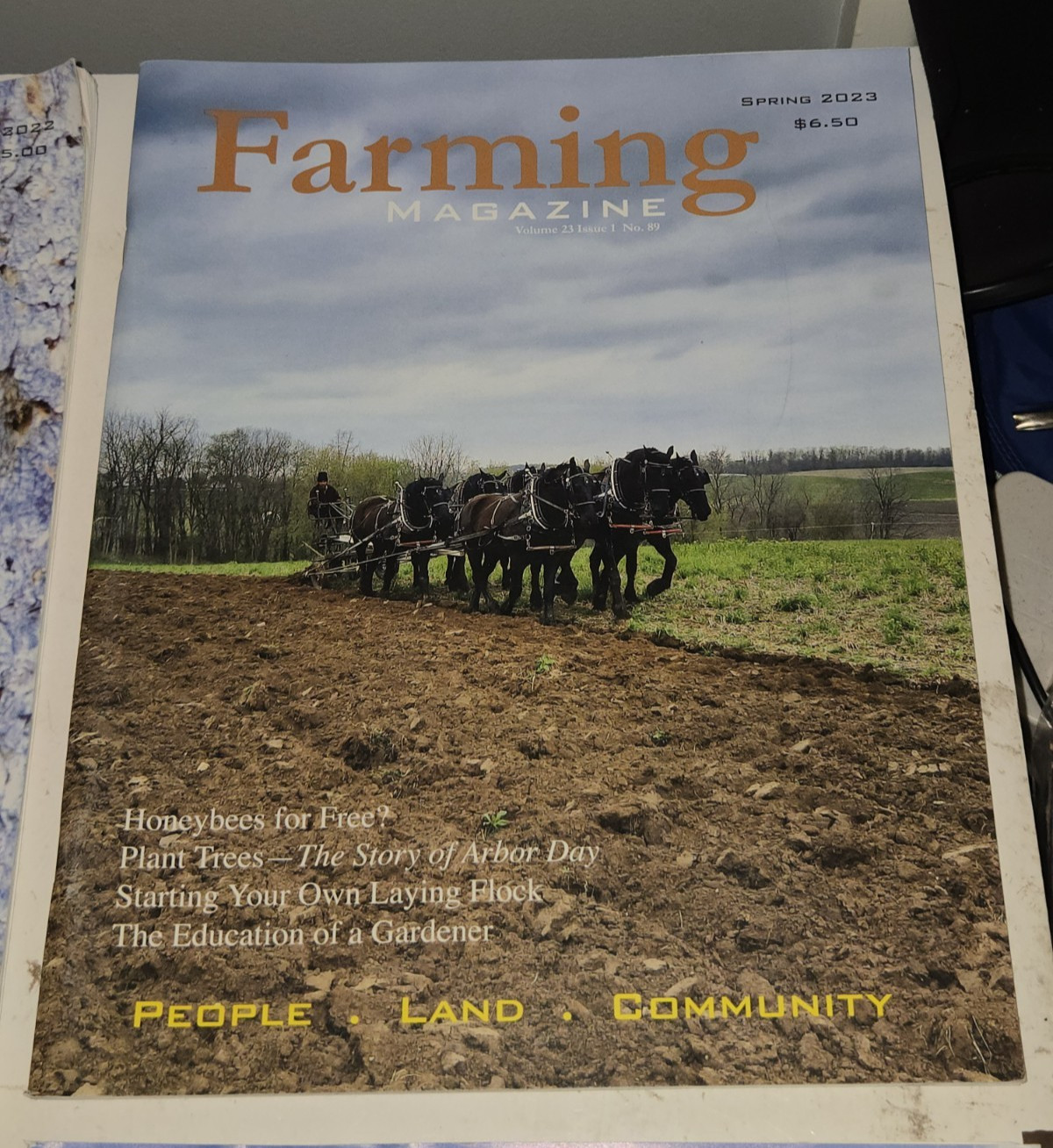 Farming Magazine Quarterly Lot People, Land, Community 2020s Stories, Education
