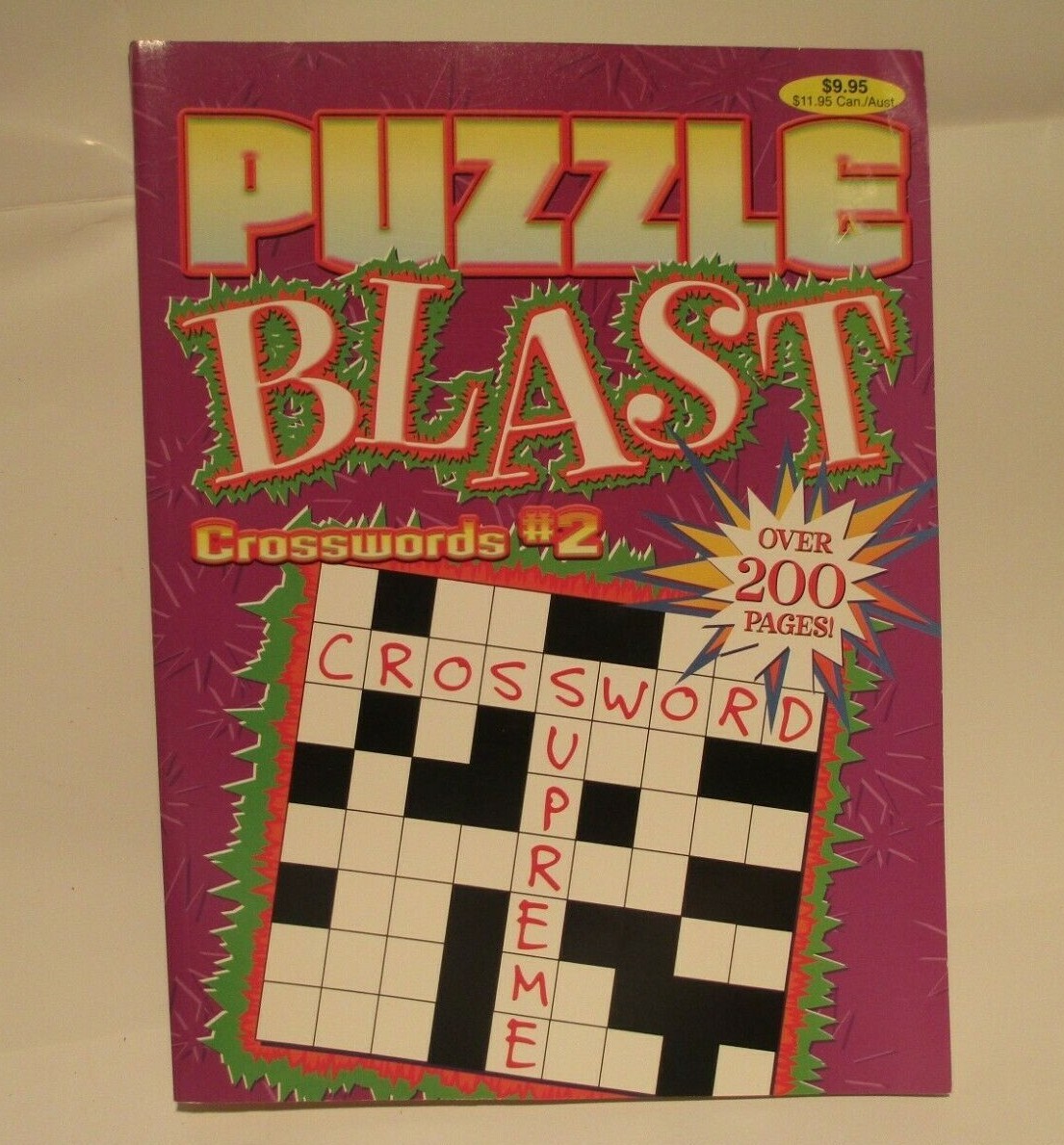 Crossword Puzzle Book, Puzzle Blast Crosswords Vol #2