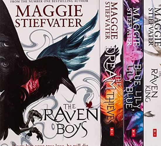 The Raven Cycle Series 4 Books – Paperback, by Maggie Stiefvater – Very Good