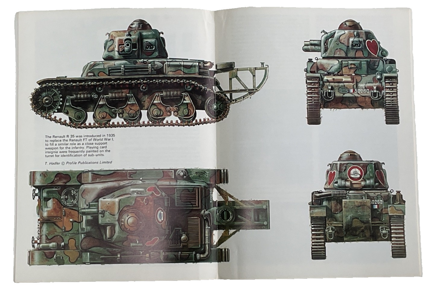 Profile Publications AFV Weapons Profile Magazine #59 French Tanks: R35 & FCM36
