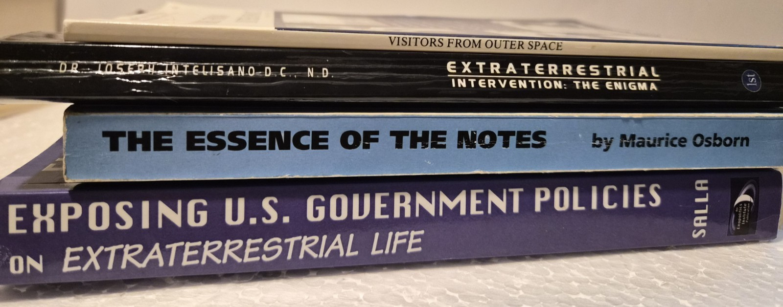 EXTRATERRESTRIALS Book Lot: PB/Good (see photos:)