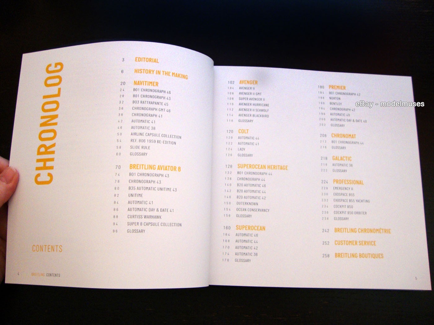 BREITLING Luxury Watch SOFTCOVER CATALOG 2019 2020 – 264 Pages