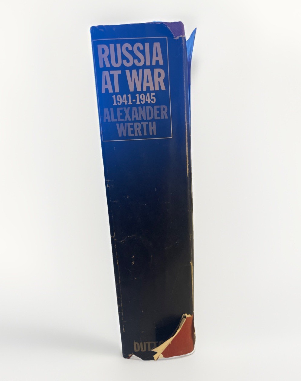 Russia at War 1941-1945 Alexander Werth HC DJ 1964 WWII Eastern Front History