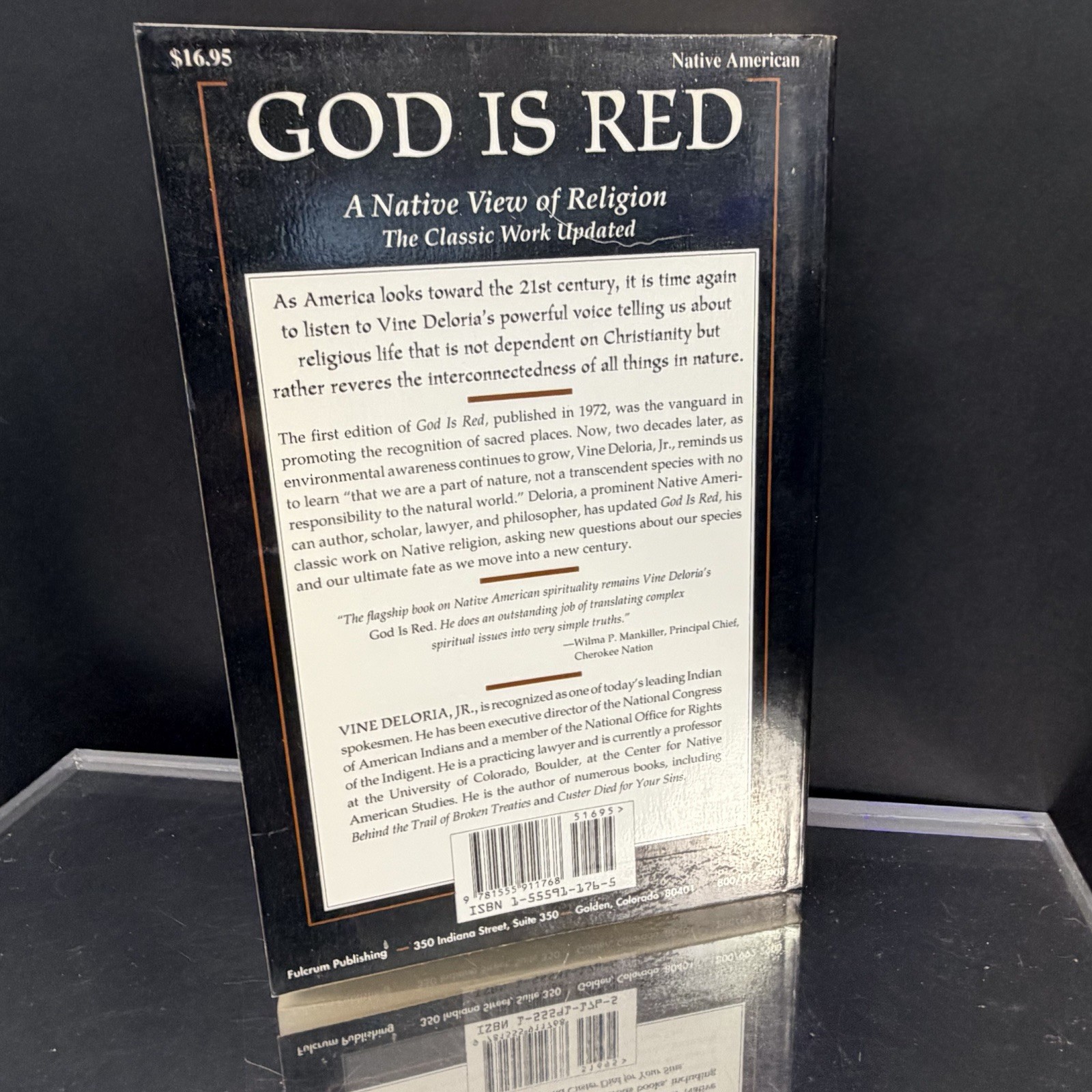 GOD IS RED- By Vine Deloria Jr. Softcover Brand New 1992