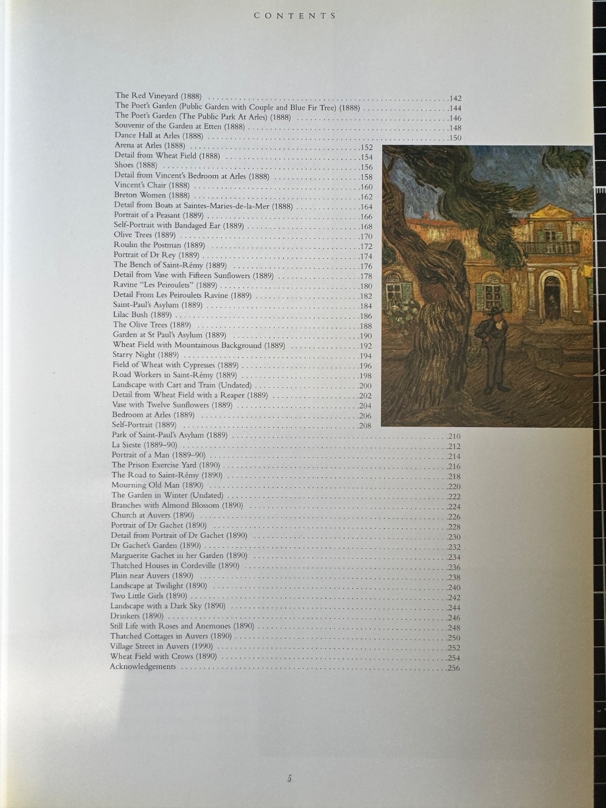Van Gogh art book copyright 2000 by Parragon Books