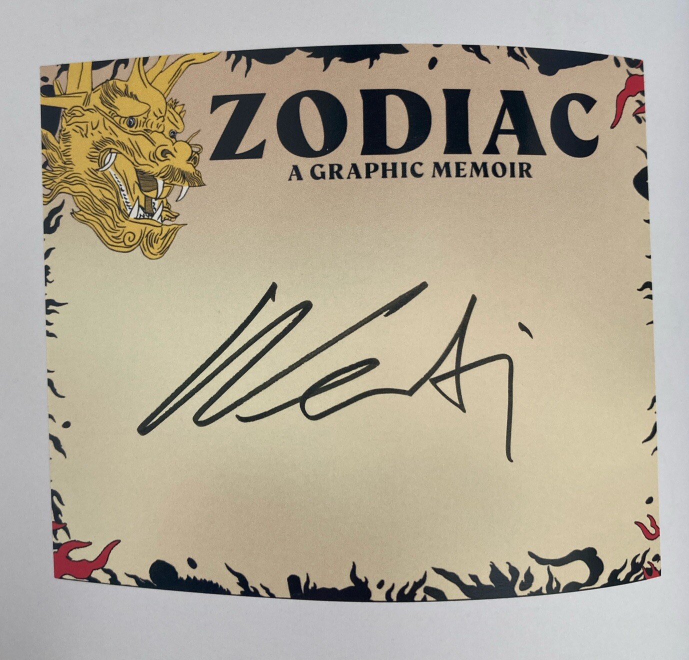 Signed Ai Weiwei Zodiac A Graphic Memoir Elettra Stamboulis Gianluca Costa