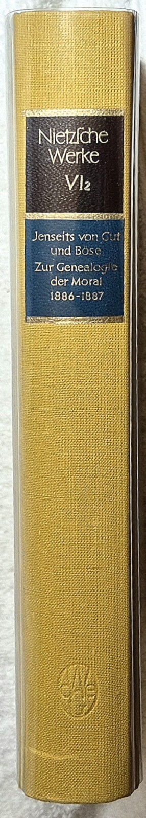 Nietzsche Werke • Jenseits & Genealogie ( Vol. 2 • de Gruyter 1968) • VG