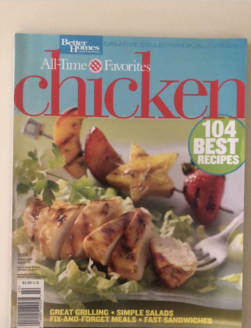 ALL TIME FAVORITES CHICKEN BHG Creative Collection 2004 Combined Shipping