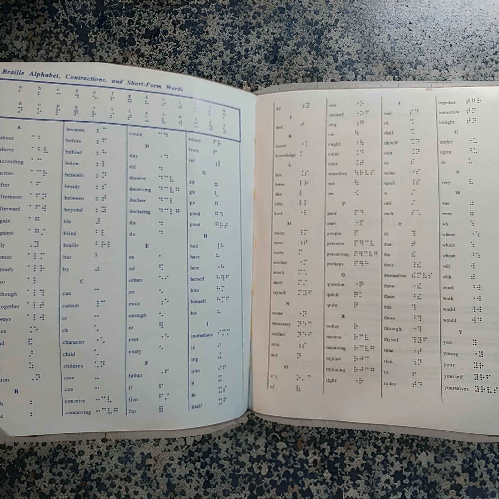 BRAILLE ENTHUSIASTS DICTIONARY 3RD ED UEB TRANSCRIPTION GUIDE FOR TEACHERS