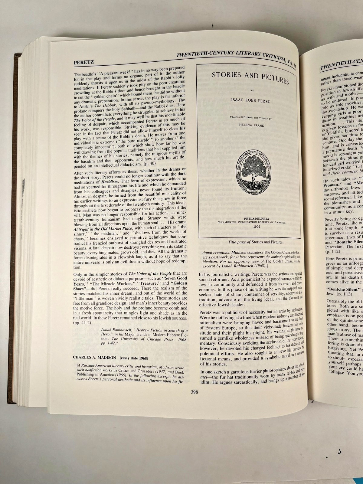 Twentieth-Century Literary Criticism Volume 16 Gale Research 1985 0810302306