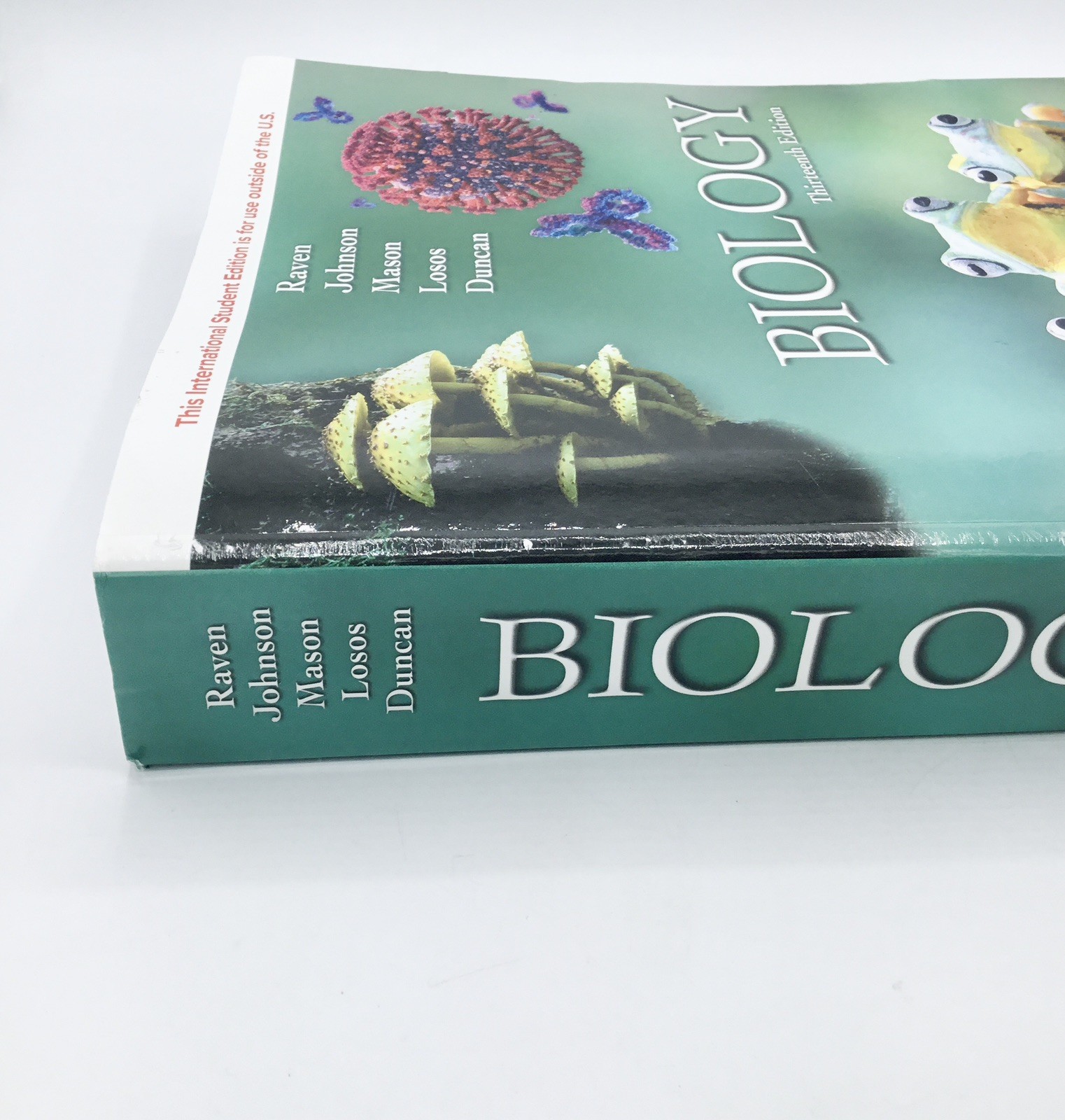 💥 Biology ISE (READ) 13th Edition by Peter Raven, Trade Paperback Book- VVG💥
