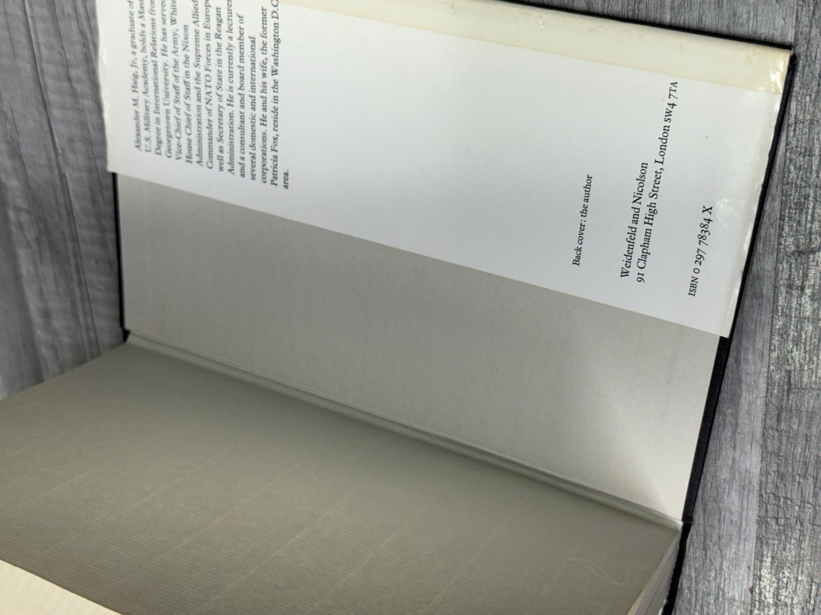 Caveat: Realism, Reagan, and Foreign Policy by Alexander M Haig, Jr. (1984, HB)